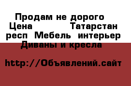 Продам не дорого › Цена ­ 4 000 - Татарстан респ. Мебель, интерьер » Диваны и кресла   